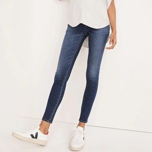 MADEWELL Maternity Over-the-Belly Skinny Jeans, Size 26
